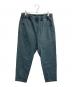 good on（グッドオン）の古着「ヘビージャージートラベルパンツ」｜ネイビー