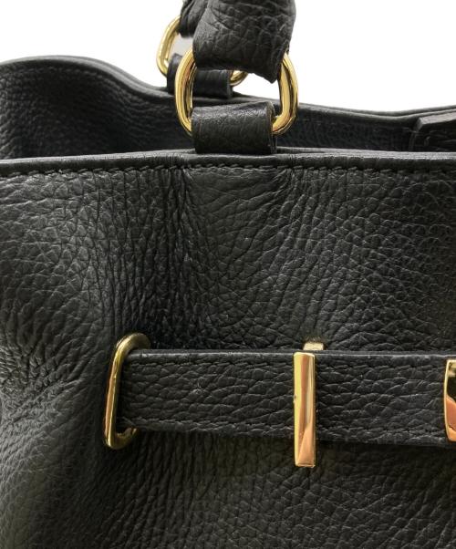 Milos（ミロス）Milos (ミロス) 2WAYショルダーバッグ ブラックの古着・服飾アイテム