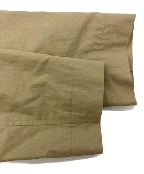 MHL（エムエイチエル）MHL (エムエイチエル) DRY WAX COTTON NYLONトレンチコート ベージュ サイズ:Sの古着・服飾アイテム