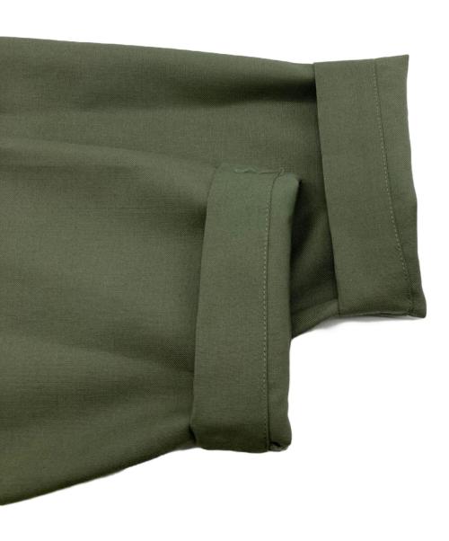 DROLE DE MONSIEUR（ドロール ド ムッシュ）DROLE DE MONSIEUR (ドロール ド ムッシュ) オープンカラーシャツ グリーン サイズ:Sの古着・服飾アイテム