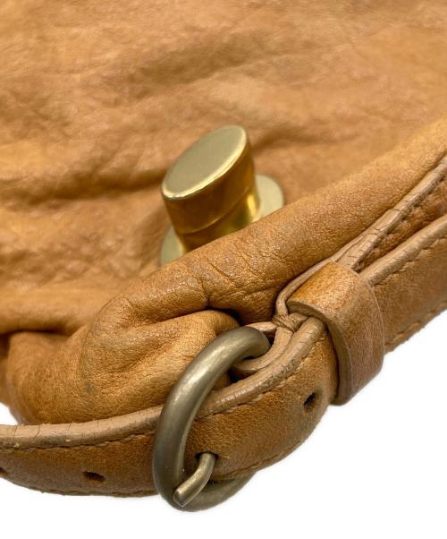 MIU MIU（ミュウミュウ）MIU MIU (ミュウミュウ) オールド ワンショルダーバッグ ブラウンの古着・服飾アイテム