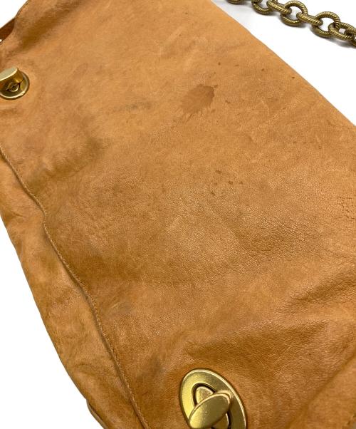 MIU MIU（ミュウミュウ）MIU MIU (ミュウミュウ) オールド ワンショルダーバッグ ブラウンの古着・服飾アイテム