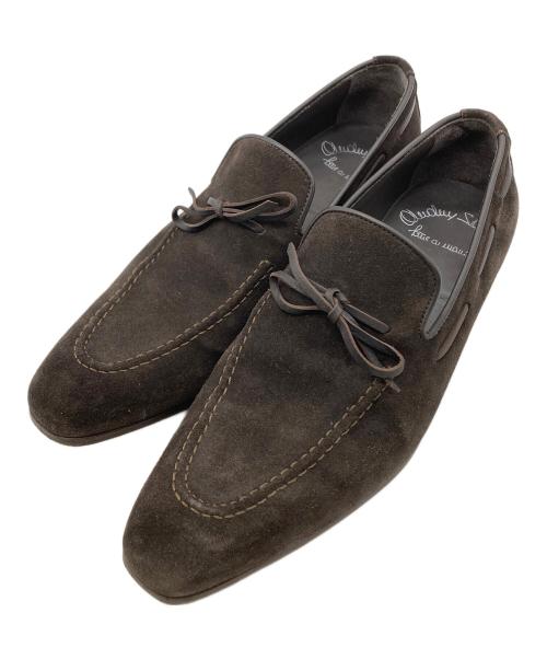 Santoni（サントーニ）Santoni (サントーニ) ローファー ブラウン サイズ:6の古着・服飾アイテム