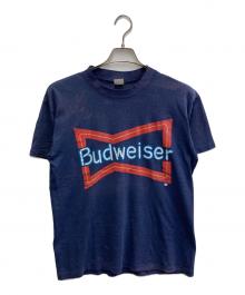 sports wear（スポーツウェア）の古着「90s Budweiser Tee」｜ネイビー