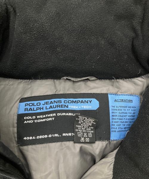 POLO JEANS CO.（ポロジーンズカンパニー）POLO JEANS CO. (ポロジーンズカンパニー) 90s ダウンジャケット ブラック サイズ:XLの古着・服飾アイテム