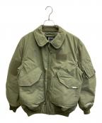 FREAK'S STORE×PHENIXフリークスストア×フェニックス）の古着「別注 GORE-TEX DOWN Flight Jacket」｜グリーン
