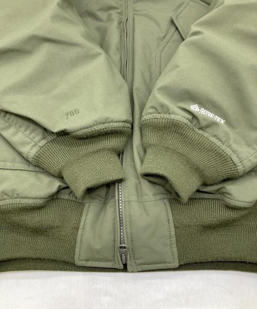 FREAK'S STORE（フリークスストア）FREAK'S STORE (フリークスストア) PHENIX (フェニックス) 別注 GORE-TEX DOWN Flight Jacket グリーン サイズ:Mの古着・服飾アイテム