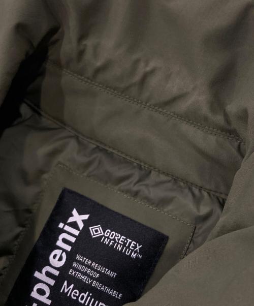 FREAK'S STORE（フリークスストア）FREAK'S STORE (フリークスストア) PHENIX (フェニックス) 別注 GORE-TEX DOWN Flight Jacket グリーン サイズ:Mの古着・服飾アイテム