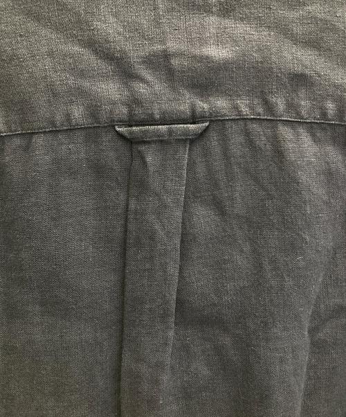 confect（コンフェクト）CONFECT (コンフェクト) リネン レギュラーシャツ ネイビー サイズ:3の古着・服飾アイテム