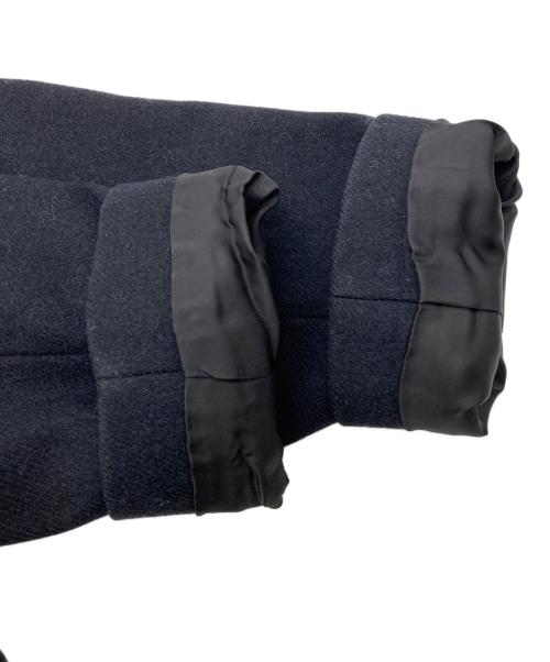 MARGARET HOWELL（マーガレットハウエル）MARGARET HOWELL (マーガレットハウエル) FOX BROTHERS社製ウールPコート ブラック サイズ:1の古着・服飾アイテム