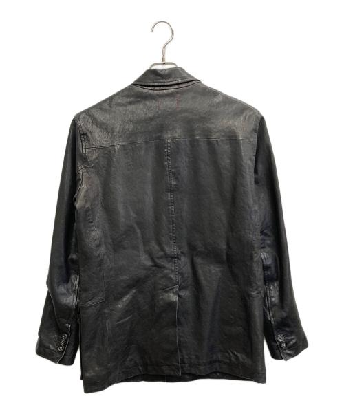 BANANA REPUBLIC（バナナリパブリック）BANANA REPUBLIC (バナナリパブリック) ラムレザージャケット ブラック サイズ:Mの古着・服飾アイテム