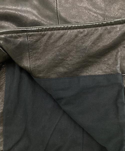 BANANA REPUBLIC（バナナリパブリック）BANANA REPUBLIC (バナナリパブリック) ラムレザージャケット ブラック サイズ:Mの古着・服飾アイテム