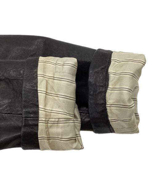 BANANA REPUBLIC（バナナリパブリック）BANANA REPUBLIC (バナナリパブリック) ラムレザージャケット ブラック サイズ:Mの古着・服飾アイテム