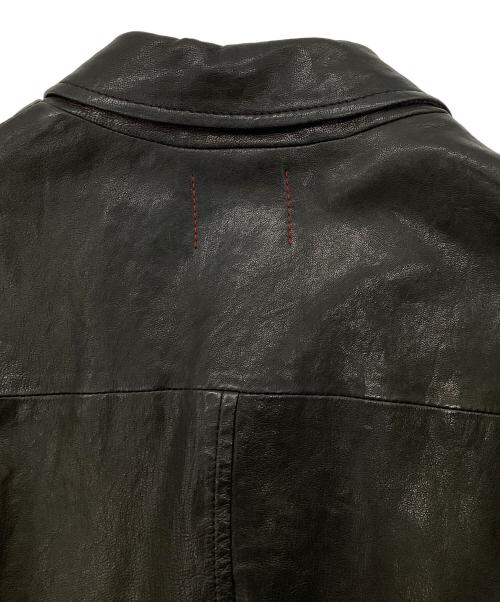 BANANA REPUBLIC（バナナリパブリック）BANANA REPUBLIC (バナナリパブリック) ラムレザージャケット ブラック サイズ:Mの古着・服飾アイテム