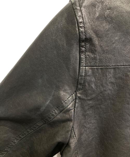 BANANA REPUBLIC（バナナリパブリック）BANANA REPUBLIC (バナナリパブリック) ラムレザージャケット ブラック サイズ:Mの古着・服飾アイテム