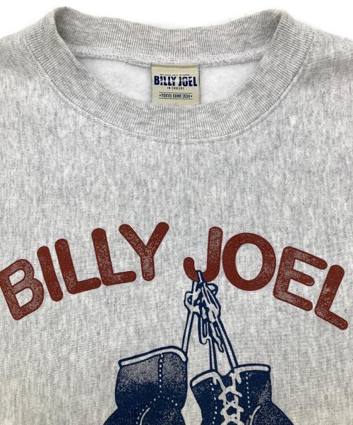 Billy Joel（ビリー ジョエル）BILLY JOEL (ビリー ジョエル) プリントスウェット グレー サイズ:Lの古着・服飾アイテム