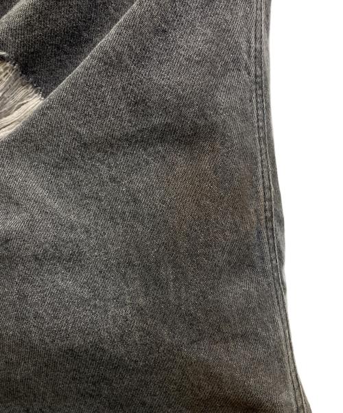 J.W.ANDERSON（ジェイダブリューアンダーソン）J.W.ANDERSON (ジェイダブリューアンダーソン) 23SSバケットデニムパンツ ブラック サイズ:30の古着・服飾アイテム