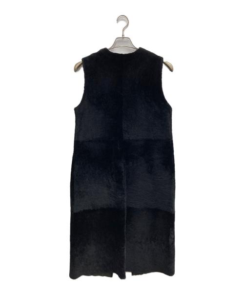 Almarosafur（アルマローザファー）Almarosafur (アルマローザファー) ジレ ブラック サイズ:38の古着・服飾アイテム