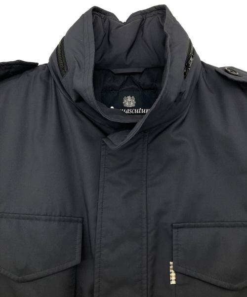 Aquascutum（アクアスキュータム）Aquascutum (アクアスキュータム) M65型 フィールドコート ネイビー サイズ:Lの古着・服飾アイテム