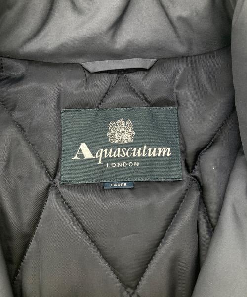 Aquascutum（アクアスキュータム）Aquascutum (アクアスキュータム) M65型 フィールドコート ネイビー サイズ:Lの古着・服飾アイテム