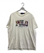 POLO RALPH LAURENポロ・ラルフローレン）の古着「Tシャツ」｜ベージュ