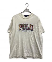 POLO RALPH LAUREN（ポロ・ラルフローレン）の古着「Tシャツ」｜ベージュ