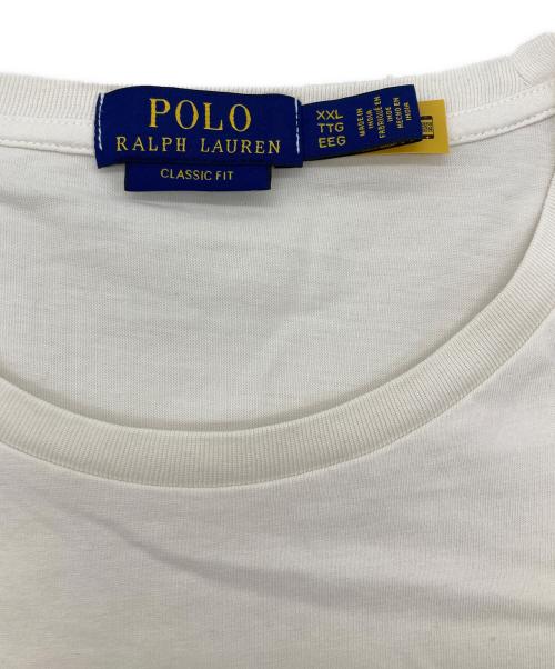 POLO RALPH LAUREN（ポロ・ラルフローレン）POLO RALPH LAUREN (ポロ・ラルフローレン) Tシャツ ベージュ サイズ:XXLの古着・服飾アイテム