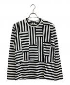 COMME des GARCONS HOMME DEUXコムデギャルソン オム ドゥ）の古着「AD2020 ボーダーカットソー」｜ホワイト