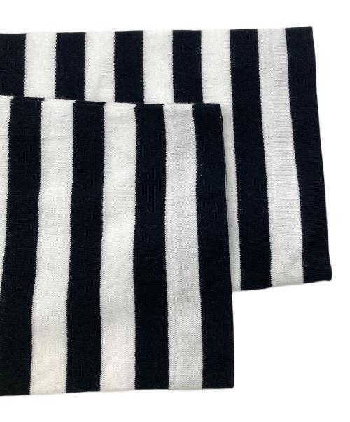 COMME des GARCONS HOMME DEUX（コムデギャルソン オム ドゥ）COMME des GARCONS HOMME DEUX (コムデギャルソン オム ドゥ) AD2020 ボーダーカットソー ホワイト サイズ:Mの古着・服飾アイテム