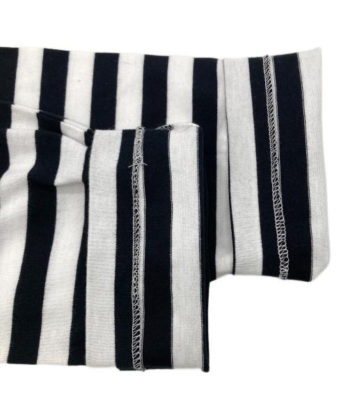 COMME des GARCONS HOMME DEUX（コムデギャルソン オム ドゥ）COMME des GARCONS HOMME DEUX (コムデギャルソン オム ドゥ) AD2020 ボーダーカットソー ホワイト サイズ:Mの古着・服飾アイテム