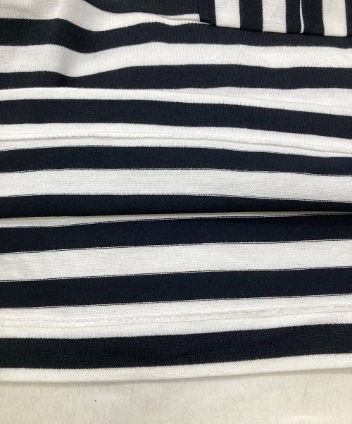 COMME des GARCONS HOMME DEUX（コムデギャルソン オム ドゥ）COMME des GARCONS HOMME DEUX (コムデギャルソン オム ドゥ) AD2020 ボーダーカットソー ホワイト サイズ:Mの古着・服飾アイテム