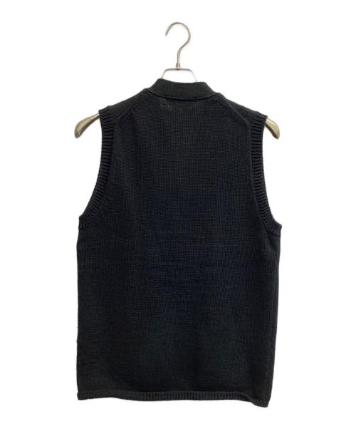 BLACK COMME des GARCONS（ブラックコムデギャルソン）BLACK COMME des GARCONS (ブラックコムデギャルソン) AD2021　二ットベスト ダークグリーン サイズ:Mの古着・服飾アイテム