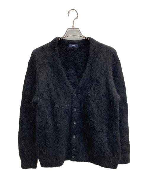 SHIPS（シップス）SHIPS (シップス) スリアルパカ Vネック カーディガン ブラック サイズ:FREEの古着・服飾アイテム