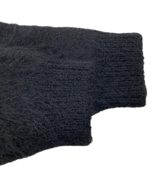 SHIPS（シップス）SHIPS (シップス) スリアルパカ Vネック カーディガン ブラック サイズ:FREEの古着・服飾アイテム