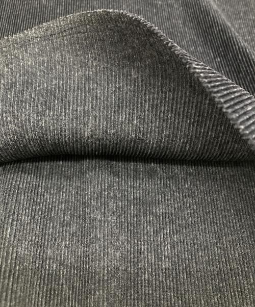 PLEATS PLEASE（プリーツプリーズ）PLEATS PLEASE (プリーツプリーズ) 細プリーツ ボトルネック フレンチスリーブ カットソー グレー サイズ:3の古着・服飾アイテム