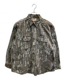 Cabela's（カベラス）の古着「90’S迷彩柄シャツジャケット」｜グレー