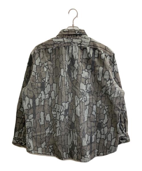 Cabela's（カベラス）Cabela's (カベラス) 90’S迷彩柄シャツジャケット グレー サイズ:XLの古着・服飾アイテム