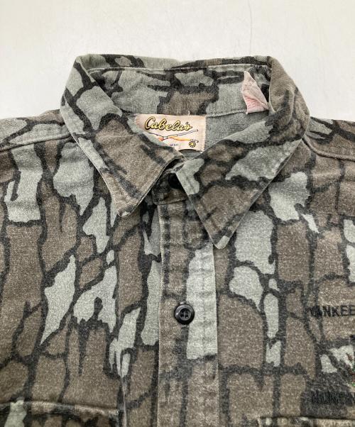 Cabela's（カベラス）Cabela's (カベラス) 90’S迷彩柄シャツジャケット グレー サイズ:XLの古着・服飾アイテム