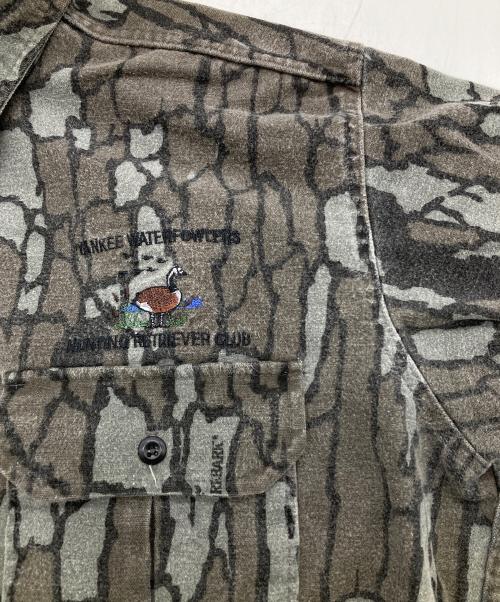 Cabela's（カベラス）Cabela's (カベラス) 90’S迷彩柄シャツジャケット グレー サイズ:XLの古着・服飾アイテム