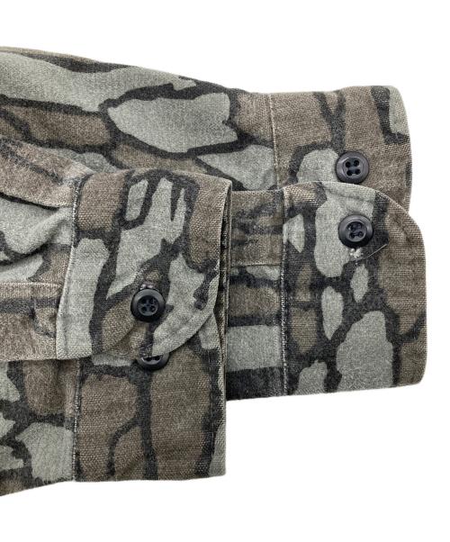 Cabela's（カベラス）Cabela's (カベラス) 90’S迷彩柄シャツジャケット グレー サイズ:XLの古着・服飾アイテム