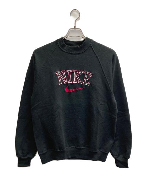 NIKE（ナイキ）NIKE (ナイキ) 90s ロゴスウェット 【USA製】 ブラック サイズ:表記無しの古着・服飾アイテム