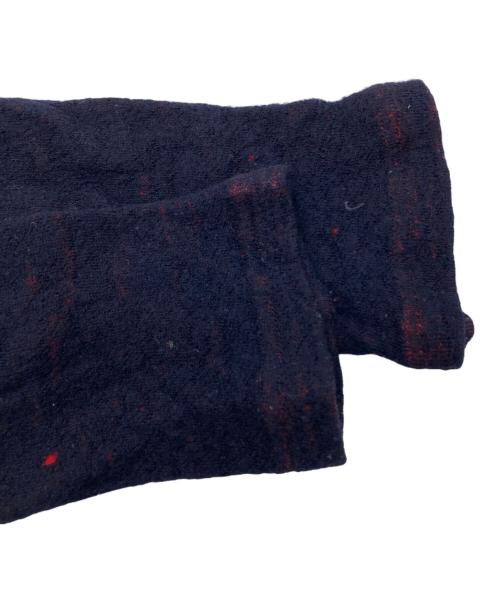 JUNYA WATANABE COMME des GARCONS（ジュンヤワタナベ コムデギャルソン）JUNYA WATANABE COMME des GARCONS ((ジュンヤワタナベ コムデギャルソン) デザインニット/AD2002 ネイビー サイズ:Mの古着・服飾アイテム