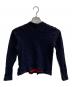JUNYA WATANABE COMME des GARCONS ((ジュンヤワタナベ コムデギャルソン) デザインニット/AD2002 ネイビー サイズ:M：7000円
