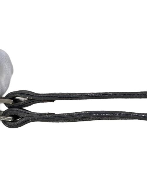 ANYA HINDMARCH（アニヤ・ハインドマーチ）ANYA HINDMARCH (アニヤ・ハインドマーチ) ハラコトートバッグ ブラウンの古着・服飾アイテム