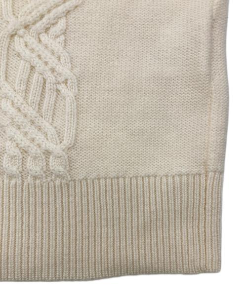 theory（セオリー）theory (セオリー) CABLE DRESS  ワンピース ホワイト サイズ:Sの古着・服飾アイテム