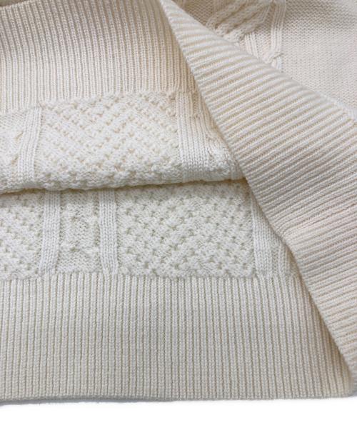 theory（セオリー）theory (セオリー) CABLE DRESS  ワンピース ホワイト サイズ:Sの古着・服飾アイテム