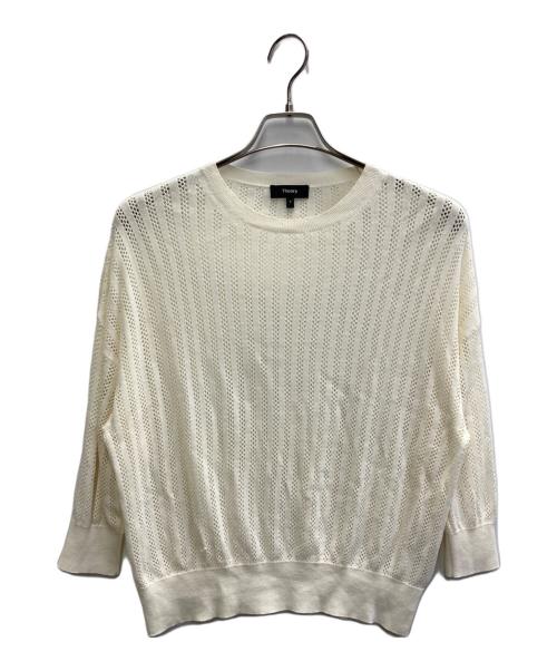 theory（セオリー）theory (セオリー) ICY COTTON/VERLINA ベージュ サイズ:Sの古着・服飾アイテム