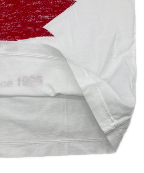 DSQUARED2（ディースクエアード）DSQUARED2 (ディースクエアード) Tシャツ ホワイト サイズ:Sの古着・服飾アイテム