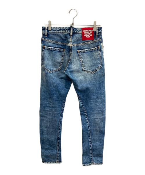 DSQUARED2（ディースクエアード）DSQUARED2 (ディースクエアード) SEXY TWIST JEAN インディゴ サイズ:44の古着・服飾アイテム