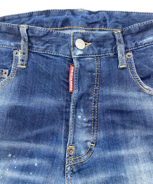 DSQUARED2（ディースクエアード）DSQUARED2 (ディースクエアード) SUPER TWINKY JEAN インディゴ サイズ:44の古着・服飾アイテム